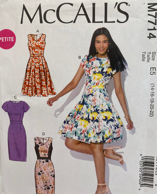 McCall's M7714 Size 14-22