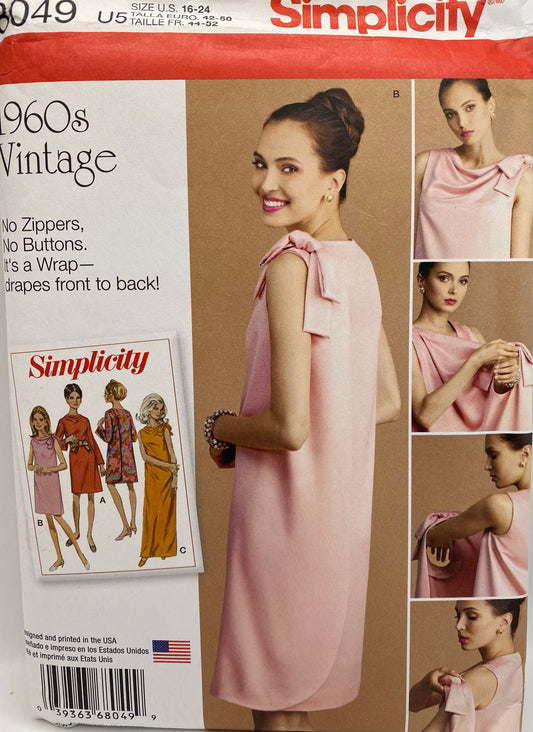 Simplicity 8049 Size 16-24