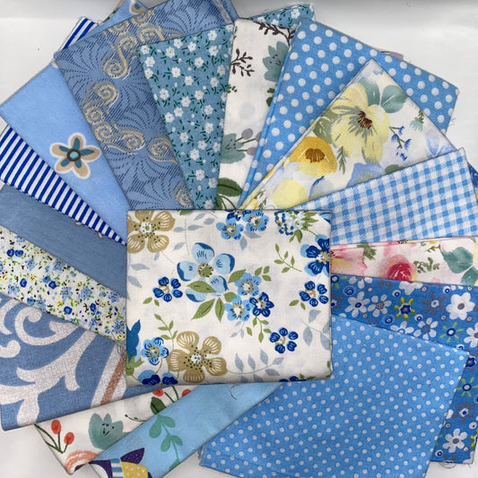 Mega Blues Fat Quarter Pack