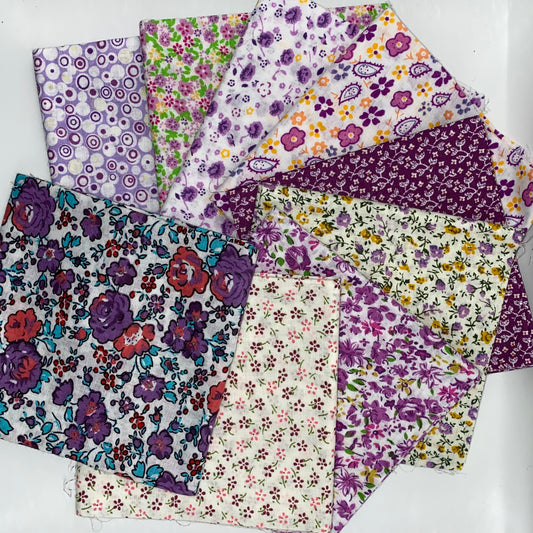 Shades of Purple Fat Quarter Pack