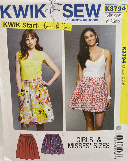 Kwik Sew K3794 Size Waist 56-92cm