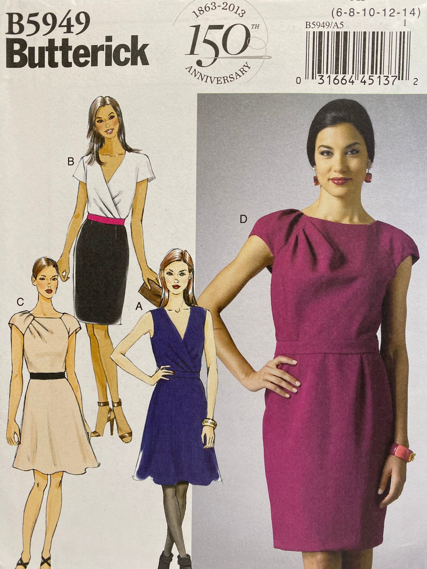 Butterick 5949 size 6-14