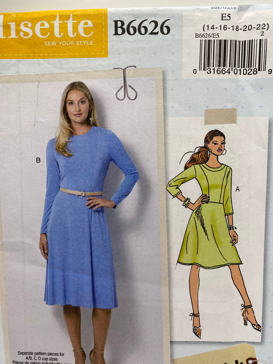 Butterick 6626 Size 6-22