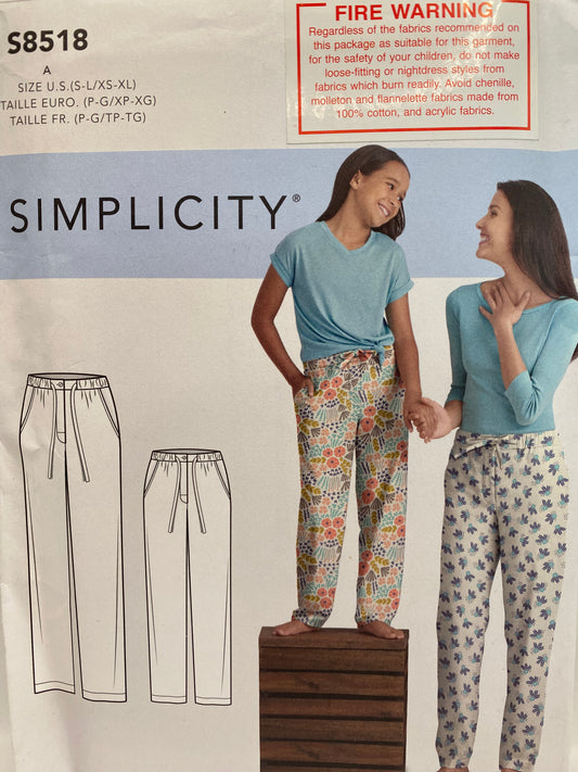 Simplicity 8518 Size S-XL