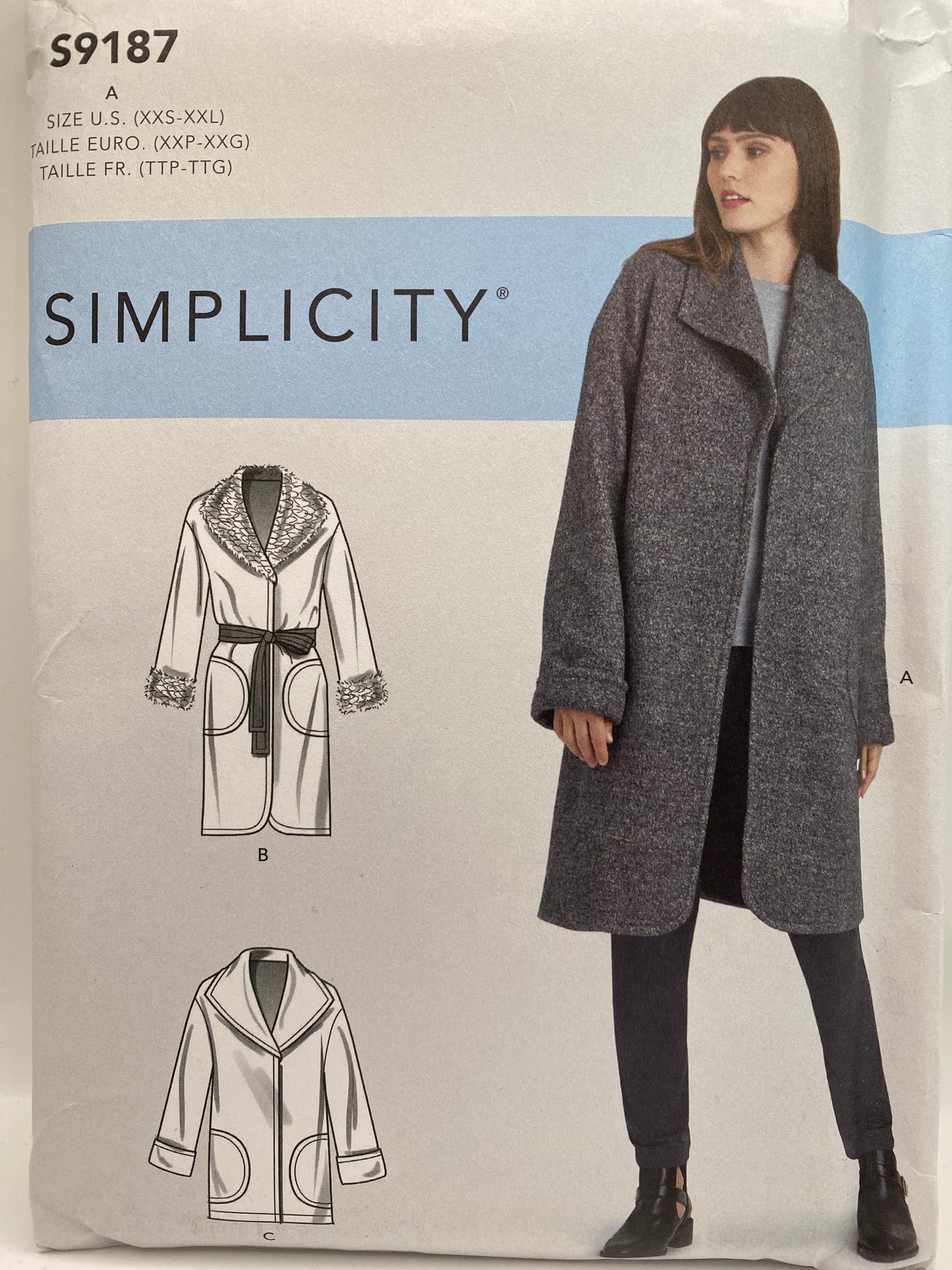 Simplicity 9187 Size XXS-XXL